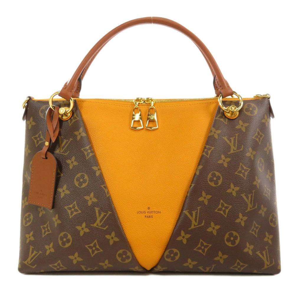 Louis Vuitton Canvas V Handbag Monogram Tote